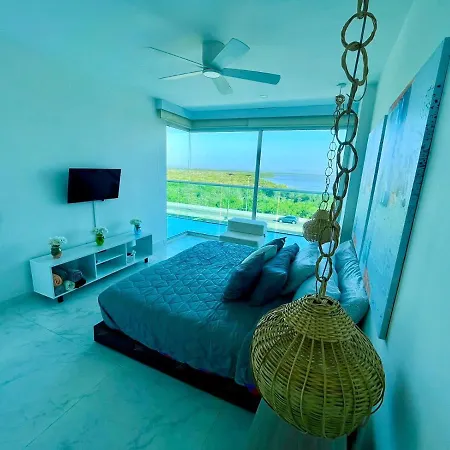 Apartamento Vista Espectacular-sector Morros/acceso A Playa *
